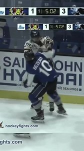 3.3K views · 44 reactions | The Best Fights of the 2021-22 Season Ranked by YOU • # 0️⃣1️⃣5️⃣ • #HF202122 11•12•2021 Charles Beaudoin (Shawinigan Cataractes)  Riley Bezeau (Saint John Sea Dogs) https://www.hockeyfights.com/fights/n263063 | hockeyfights.com | Facebook