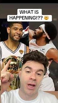 When did Prime Tim Duncan come out of retirement!?? #jamesharden #jarrettallen #cavs #nba
