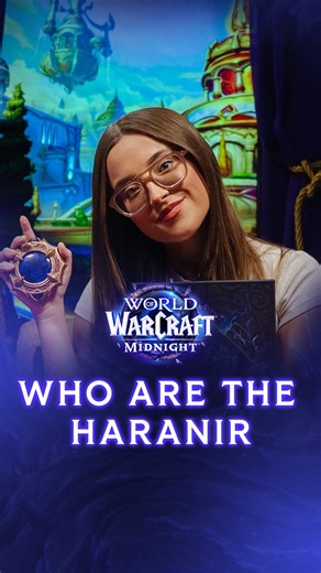 Meet the Haranir. Nature shapers, oath keepers, and the newest race in World of Warcraft: Midnight. | Blizzard