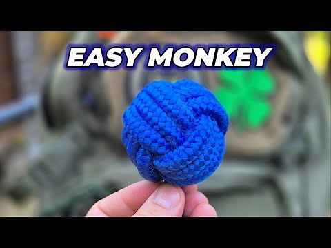 Simplest Monkey's Fist Knot Tutorial for Beginners