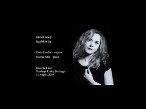 Jeg elsker dig - Edvard Grieg