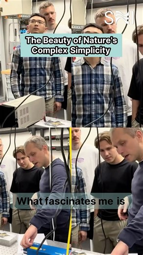 The Beauty of Nature's Complex Simplicity #quantummaterials #nanoscience