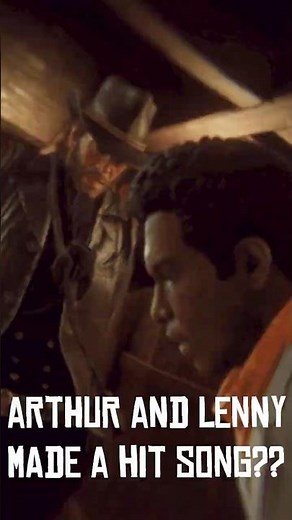 Arthur & Lenny - A Bar Song #rdr2 #reddeadredemption #arthurmorgan #aicover