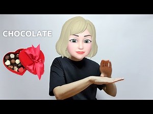 American Sign Language (ASL) Lesson: Chocolate