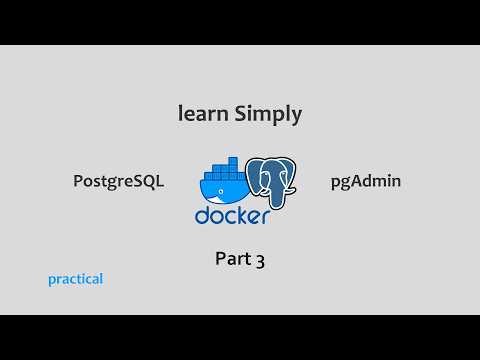 Docker PostgreSQL & pgAdmin