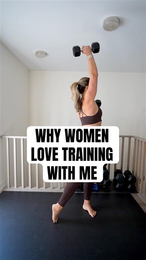 Here’s what I offer and why women LOVE training with me 👇