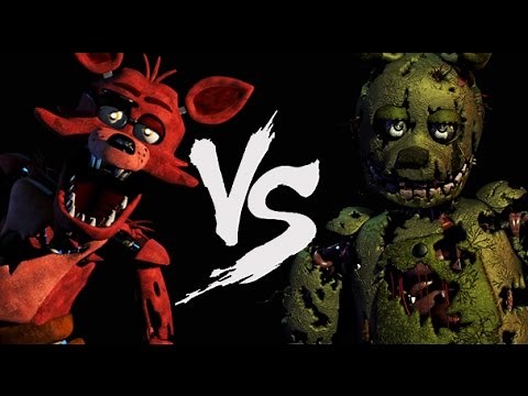 SPRINGTRAP VS FOXY ( Fazbear Kombat )