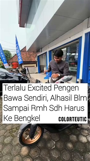 Ga sabaran dapet garansi