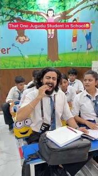 That One Jugadu Student in School😂 #shorts #teratrigun #jugadustudent