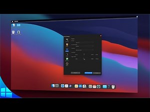 Windows 10 themed : macOS Big Sur, Dark Theme[Fast and easy]