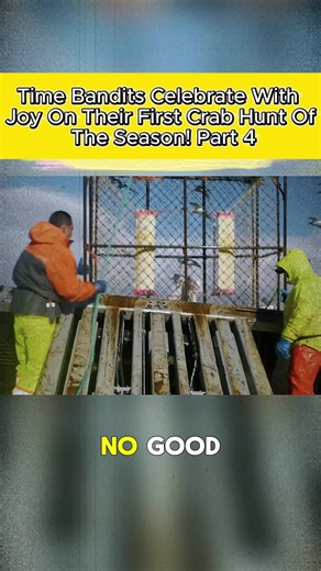 Time Bandits Celebrate Their First Crab Hunt of the Season!