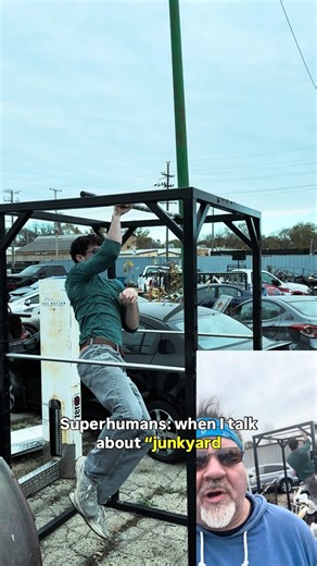 Scrapyard muscle ups ￼