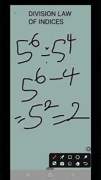 Understanding Division Laws Of indices With Ease