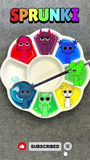 Learning basic colors#ColorMixBaby #Sprunki #LearnColors #ColorMixing #BabyVideos #ToddlerLearning