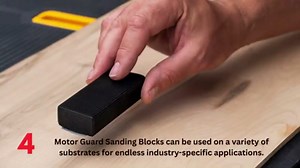 Mini-Block Sanding Block Curved Shape