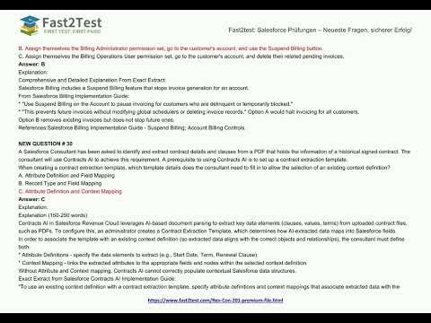 [Feb, 2026] Fast2test Rev-Con-201 PDF Dumps and Rev-Con-201 Exam Questions (Q22-Q37)
