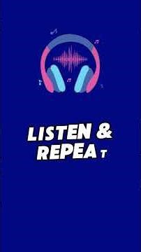 Versant Test Part B Practice | 5 Repeat Sentences (Authentic!)