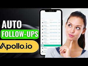 How to Automate Follow-Ups with Apollo.io Sequences | (2025) NEW UPDATED METHOD | Quick & Easy Guide