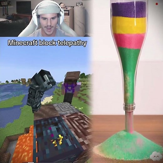 Minecraft block telepathy #minecraft #minecraftmemes #minecrafter