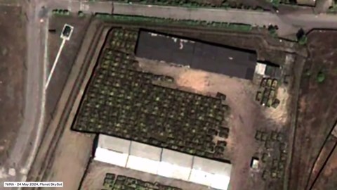 There's nothing left - satellite footage reveals Russia's tank shortage