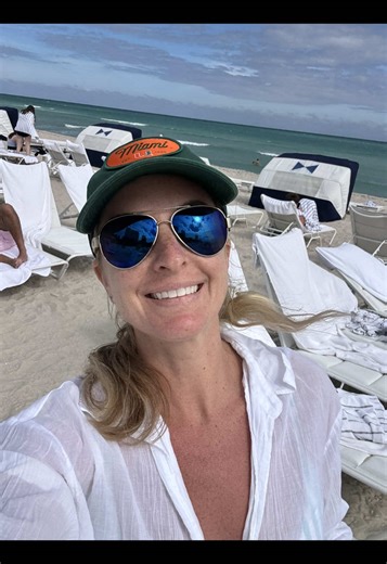 Quick update on the snow potential next weekend ❄️ - from South Beach 🏝️ @FOX 5 DC News #miamihuricanes