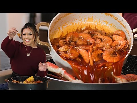 How to make a SEAFOOD BOIL better than Restaurant!