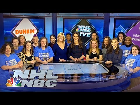 Remembering NHL on NBC's all-female broadcast | NBC Sports