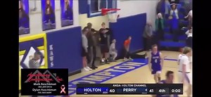 Brayden Peek of Holton hits game winner vs Perry. Holton ended the regular season beating the top two teams in the Big 7 League. Video: The Holton Channel - MSC Sports Network #sportsinkansas | Sports in Kansas