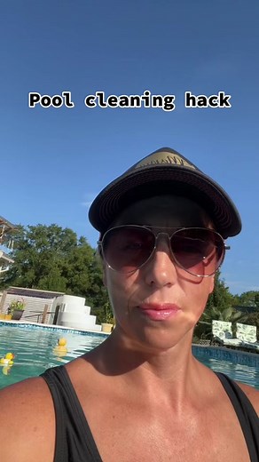 Pool Cleaning Hack Using Dollar Tree Oven Mitts