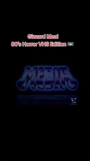 Gizzard Meal 80's Horror VHS Edition 📼 #horror #1980's #VHS 📼