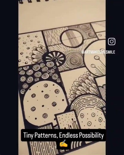 Easy Doodle Art-Using only a black pen