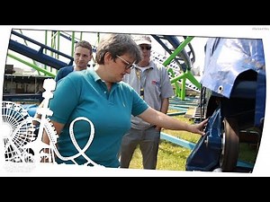 35 Jahre Alpina Bahn in Düsseldorf - Backstage Achterbahn Tour mit Angela Bruch