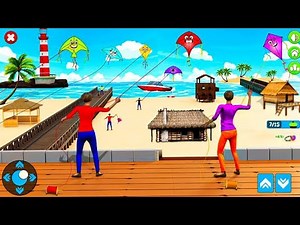 Kite flying Game - Kite flying 3D - Android Gameplay |