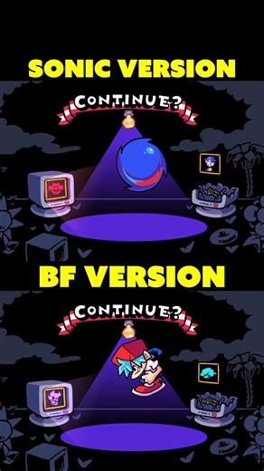 Sonic VS BF | All Game Over Animations 😭 [FNF]