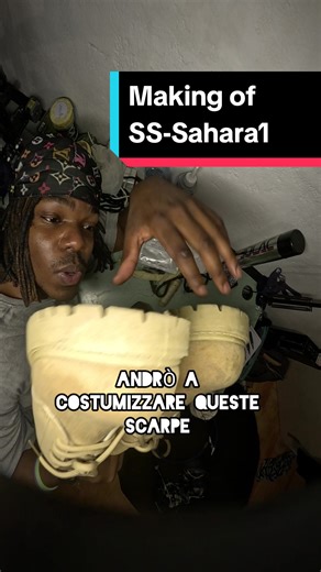 Creating the SS-Sahara1 Handmade Sneakers