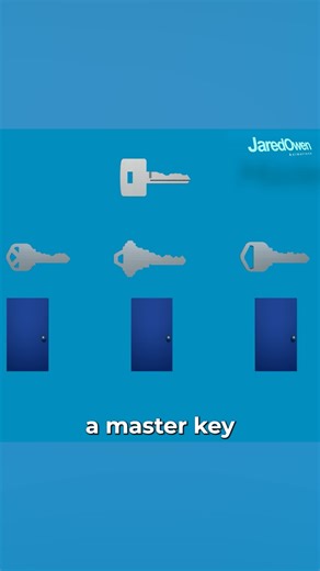 Jared Owen Animations on Instagram: "🔐 This Key Can Open Every Door in a Building… • • • • • #MasterKey #locksmith #LockMechanism #EngineeringExplained #JaredOwen #jaredowenanimations #3d #3danimation"