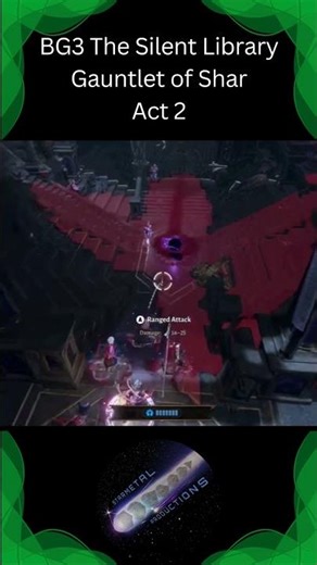 BG3 Hints and Tips BG3 The Silent Library Gauntlet of Shar Act 2 #baldursgate3