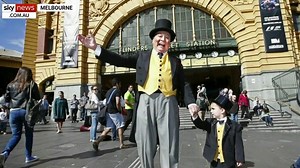 WATCH: Emotional photo tribute played at Bert Newton's state funeral