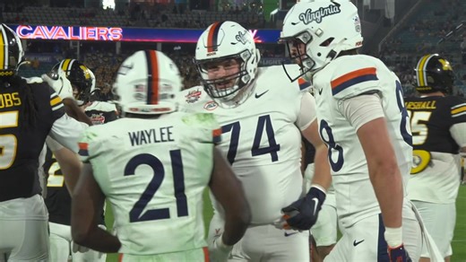 19K views · 660 reactions | VIRGINIA FOOTBALL MAKES HISTORY AT THE GATOR BOWL No. 19 Virginia took down No. 25 Missouri, 13-7, at Everbank Stadium in order to clinch their first EVER 11-win season: https://tinyurl.com/39bra5pn | CBS19 Sports | Facebook