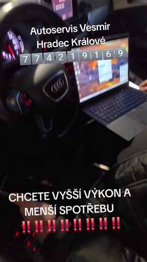 Autoservis Vesmir on Instagram: "💻🔥 Programování řídících jednotek | CHIP TUNING 🔥💻 Chceš vyšší výkon, menší spotřebu a auto bez zbytečných chyb? Nově u nás děláme chip tuning bez kompromisů. ➡️ Úprava řídící jednotky ➡️ Adaptace filtru ➡️ Mazání a řešení starých chyb ➡️ Individuální nastavení přesně pro tvoje auto Jedeme bez omezení, se vším všudy, co budeš potřebovat. Stačí zavolat, na všem se domluvíme. 🚀 Autoservis Vesmír Jedeme bomby. Nezastavujeme. Jedeme dál. #chiptuning #vykonnavic 