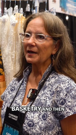 🧵✨ Meet Cherokee Nation artist Eva Cantrell! ✨🧵 Cantrell has displayed at the Cherokee Art Market for 13 years, and brought her sewn creations to this year’s 20th anniversary event! 💫 Check out our full story and video on cherokeephoenix.org. #CherokeeArtMarket #IndigenousFashion #RibbonSkirts #CherokeeArtist #CherokeeNation | Cherokee Phoenix