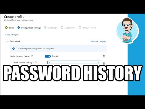 Enforce Password History on Windows Devices with Intune!