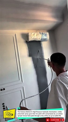 Airless Paint Sprayer Tool for Smooth Interior Wall Coating