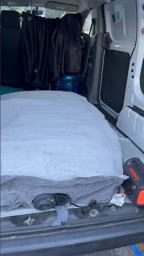 Intex air mattress 4 van camping