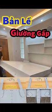 Bản Lề Giường Gấp: Bất Ngờ Về Độ Bền | 4 Mẫu Giường Gấp Tường Thông Minh Đáng Mua