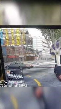 GTAV Enhanced RYZEN 5 3500U laptop benchmark