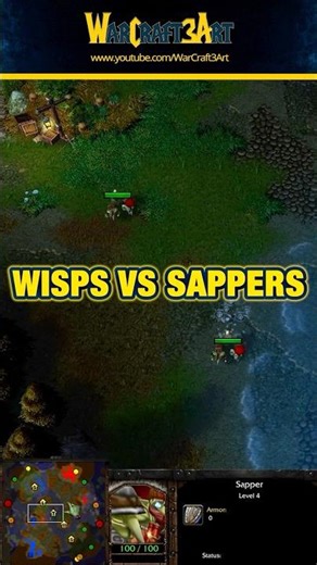 Wisps vs Sappers