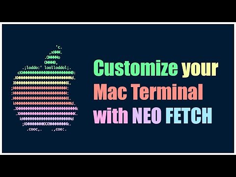 Neo Fetch for Mac Terminal - 2021