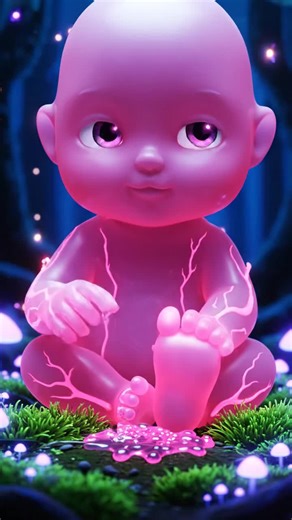 baby doll eating ai video #fypシ #viral #babydoll #amsr #ai