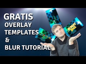 Kostenloses Blur BRB Overlay (Tutorial) + 14 Gratis Templates✅ - Streamer 1x1